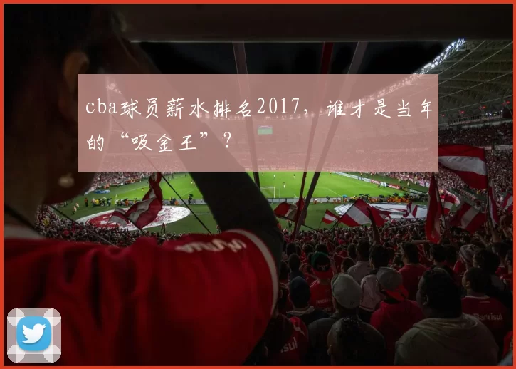 cba球员薪水排名2017，谁才是当年的“吸金王”？